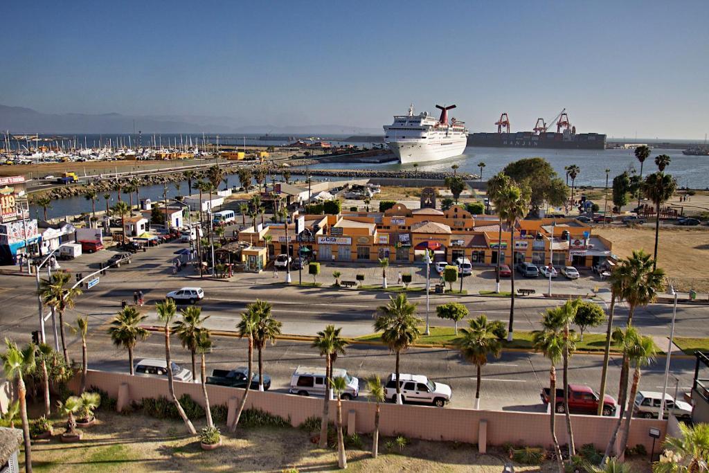 Hotel Villa Marina Ensenada Rum bild